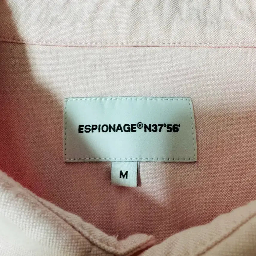[BUNJANG] Espionage Oxford Comfy Shirt Light Pink (M) / 에스피오나지 Oxford Comfy Shirt Light Pink