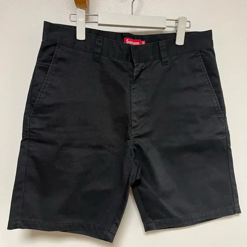 [BUNJANG] Supreme Work Shorts Black / 슈프림 워크 쇼츠 블랙