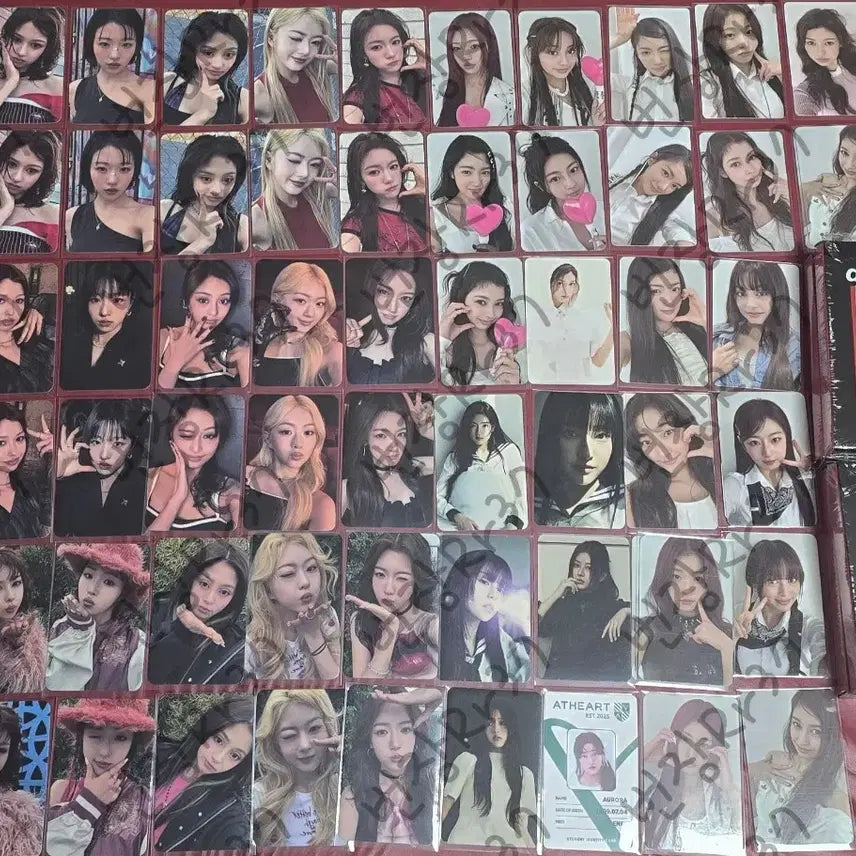[BUNJANG] AT HEART Photocard Bundle Set (Album, Special Event) / 앳하트 프롬 팬싸 공방 역조공 앨범 나현 미치 케이틀린 봄 아린 서현 아우로라 포카 일괄 양도