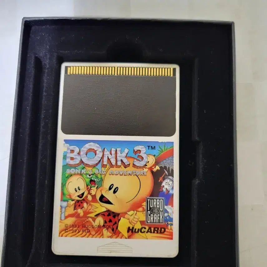 [BUNJANG] Bonk 3: Bonk's Big Adventure Hudson HuCard / 본크 3 본크 빅 어드벤처 허드슨 HuCard
