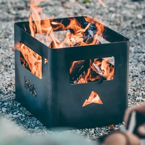 [BUNJANG] Hoparts Beer Box Fire Pit Grill Wood Board Set / 호파츠 비어박스 화로대 그릴 우드보드 세트