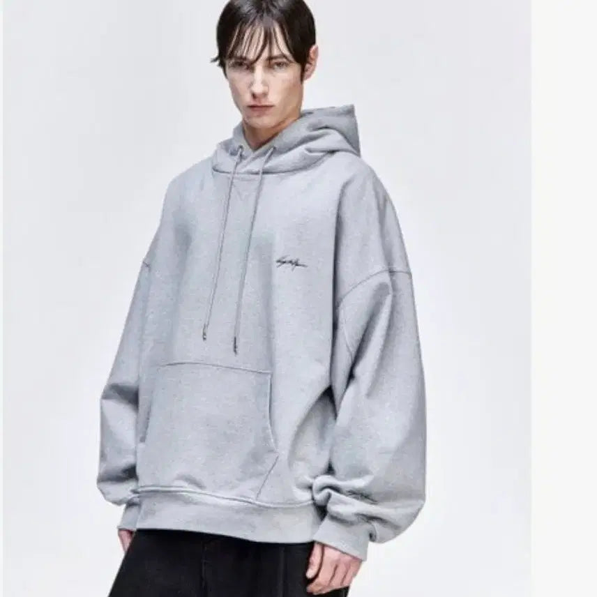 [BUNJANG] Songzio Homme 24FW Oversized Hoodie Grey / 송지오옴므 2425fw 오버핏 후드 그레이