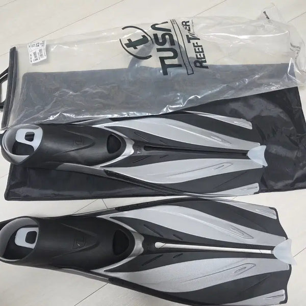 [BUNJANG] TUSA Long Fin XS with Bag / 거의새것 투사 롱핀 xs (가방포함)
