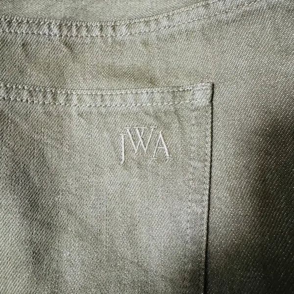 [BUNJANG] Uniqlo JW Anderson Straight Jeans - Olive Green, Size 26 / 유니클로 JW앤더슨 스트레이트진