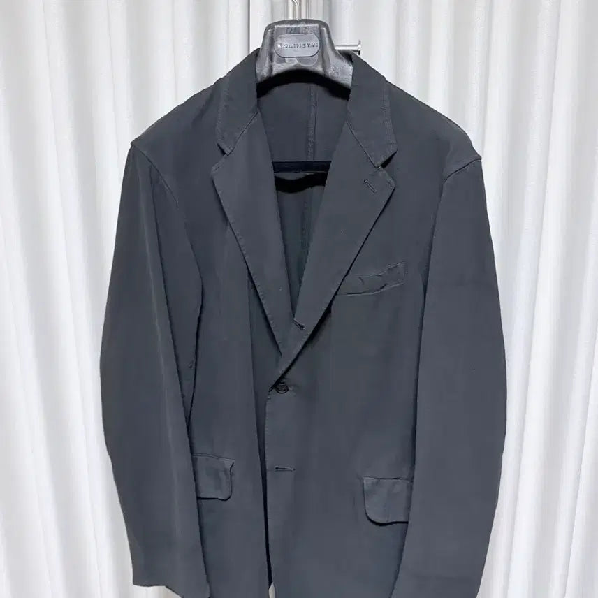 [BUNJANG] Comoli Garment Dyed Jacket Black Size 2 / 코모리 가먼트 다잉 자켓 블랙 2사이즈