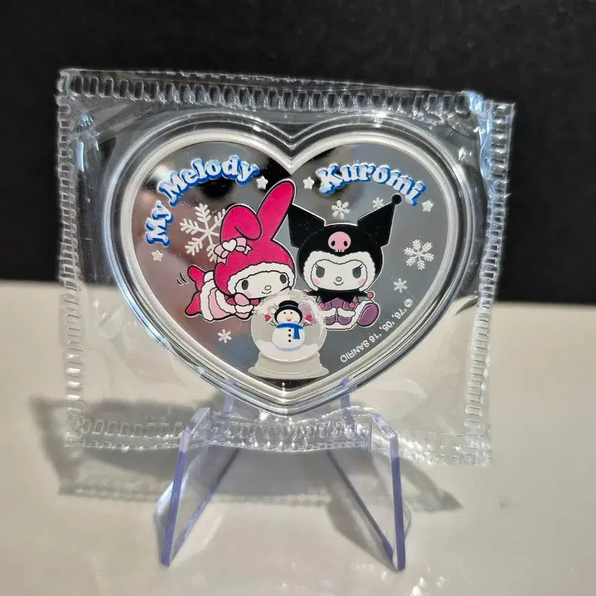 [BUNJANG] Sanrio My Melody & Kuromi 1oz Silver Medal (Limited Edition) / 산리오 라이선스 마이멜로디&쿠로미 1온스 은메달