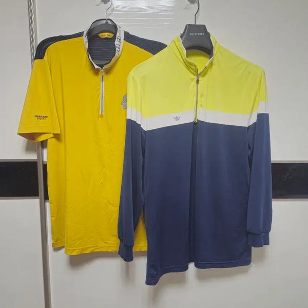 [BUNJANG] Makow & Imperial Golf Short/Long Sleeve Tops - Set of 2 / 골프 반팔/긴팔 상의 2종 합만원