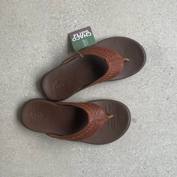 [BUNJANG] Chaco Jackson Leather Flip Flops / 차코 가죽 플립 플랍 / chaco jackson flip flops