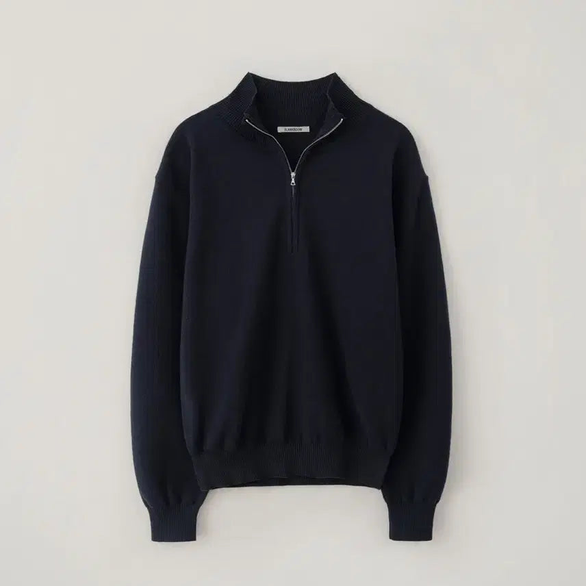 [BUNJANG] Blanc Room Half Zip Knit Navy Size 1 / 블랭크룸 하프집업 니트 네이비