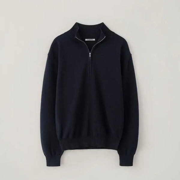 [BUNJANG] Blanc Room Half Zip Knit Navy Size 1 / 블랭크룸 하프집업 니트 네이비