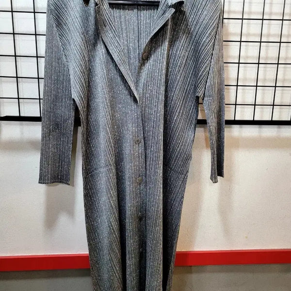 [BUNJANG] Issey Miyake Pleats Please Long Cardigan / 정품 플리츠 플리즈 (이세이미야케) 롱 가디건