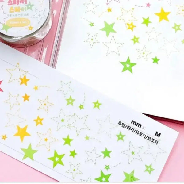[BUNJANG] Jejjeuniverse Stitch Star 01 Kiss Cut Sticker / 제제유니버스 스티치스타01 키스컷
