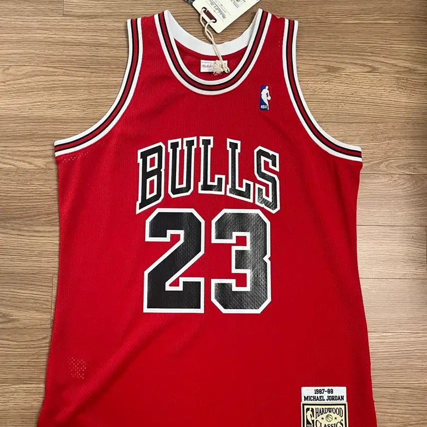 [BUNJANG] Mitchell & Ness Michael Jordan Chicago Bulls 87-88 Season Red Authentic Jersey / 미첼앤네스 Mitchell & Ness 마이클 조던 시카고 불스 87-88 시즌 레드 어센틱 저지