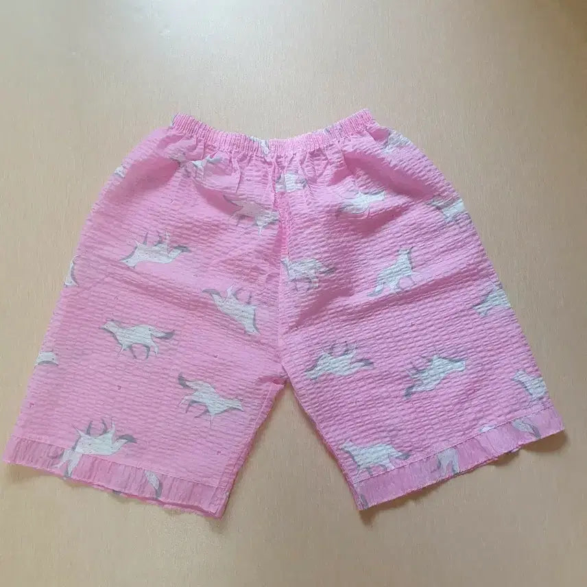 [BUNJANG] Pink Bear Pattern Pajama Set / 핑크 곰돌이 무늬 파자마