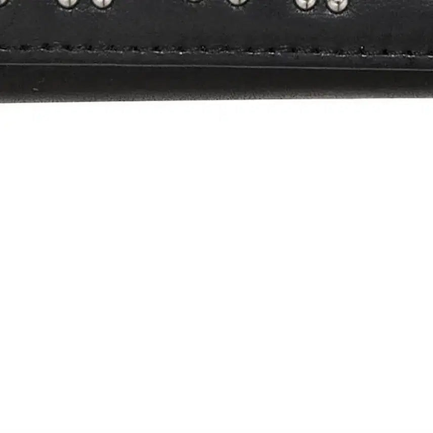 [BUNJANG] Hysteric Glamour Logo Stud Leather Trifold Wallet / 히스테릭글래머 로고 스터드 3단 반지갑