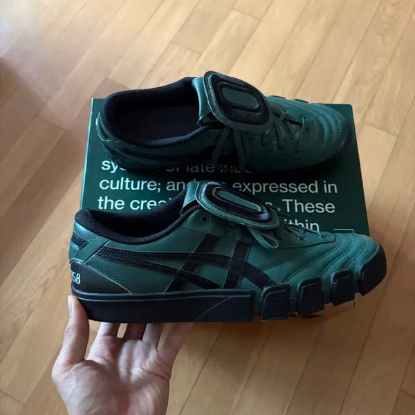 [BUNJANG] ASICS Auto958 GEL-FLEKKE Hunter Green Black / 아식스 오토958 젤 플렉스키 헌터 그린 블랙 275