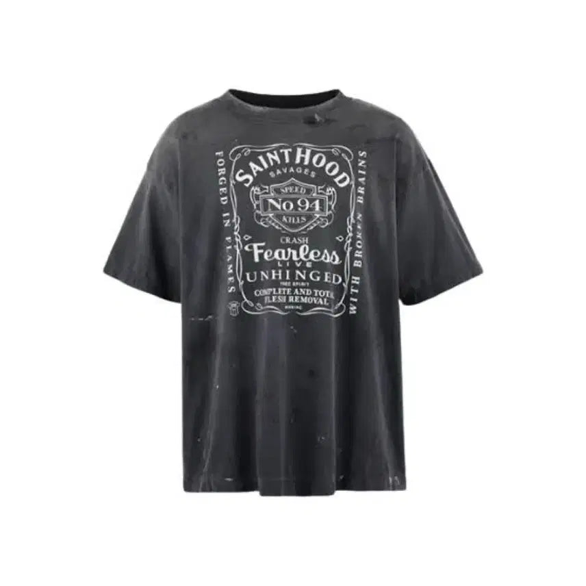 [BUNJANG] Saint Michael x Neighborhood STHD Pearless T-Shirt Black XL / 세인트 미카엘 x 네이버후드 STHD 피어리스 티셔츠 블랙 XL