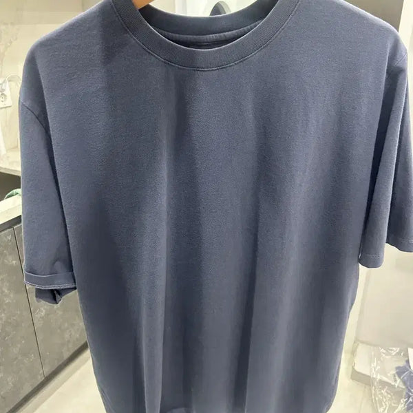 [BUNJANG] Brown Yak Washed T-shirt Dark Navy Size 3 / 브라운야드 워시드 티셔츠 다크네이비 3사이즈