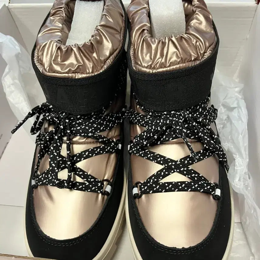 [BUNJANG] PAZAL Women's Galaxy Boots Satin Suede Mix / 파잘 갤럭시 부츠
