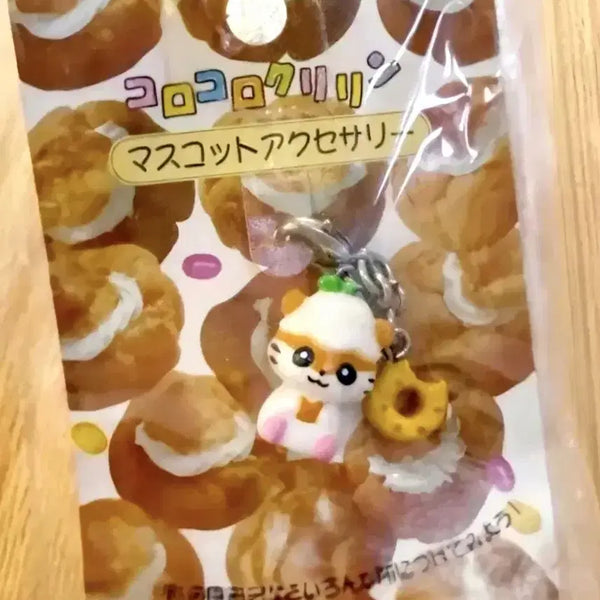 [BUNJANG] Coro Coro Kuririn Mini Keychain Strap / 초소형코로코로쿠리링,디저트 코로코로쿠리링 키링