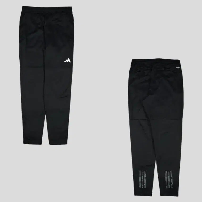 [BUNJANG] Adidas Black White Logo Grey Camo Three-Stripes Tapered Fit Aeroready Fleece Banding Jersey Pants / 아디다스 블랙 화이트 로고 그레이카모 삼선 테이퍼드핏 에어로레디 기모 밴딩 져지팬츠 트레이닝복 28-32