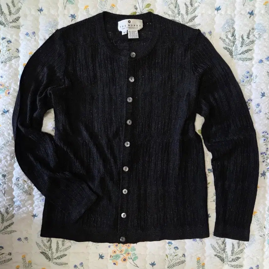 [BUNJANG] Saks Fifth Avenue Glitter Cardigan / Saks fifth Avenue여름 글리터가디건
