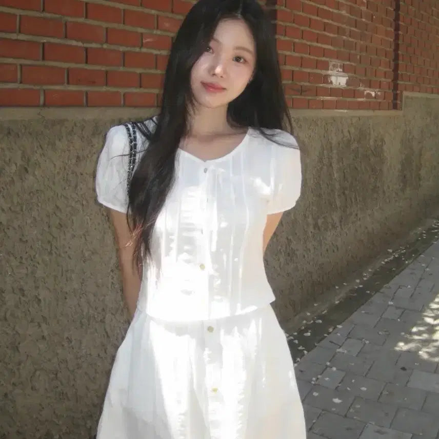 [BUNJANG] Merion Rito Cotton Blouse / 메리온 리토 코튼 블라우스 여성 블라우스