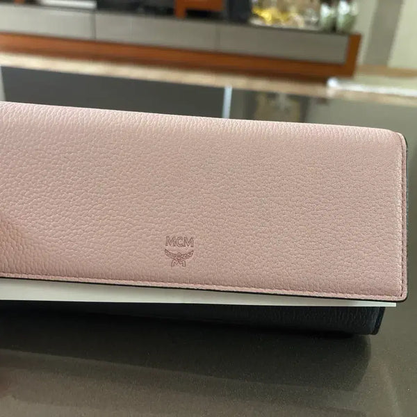 [BUNJANG] MCM Pink Leather Long Wallet / 정품 x  새제품 ㅇMCM 장지갑 핑크