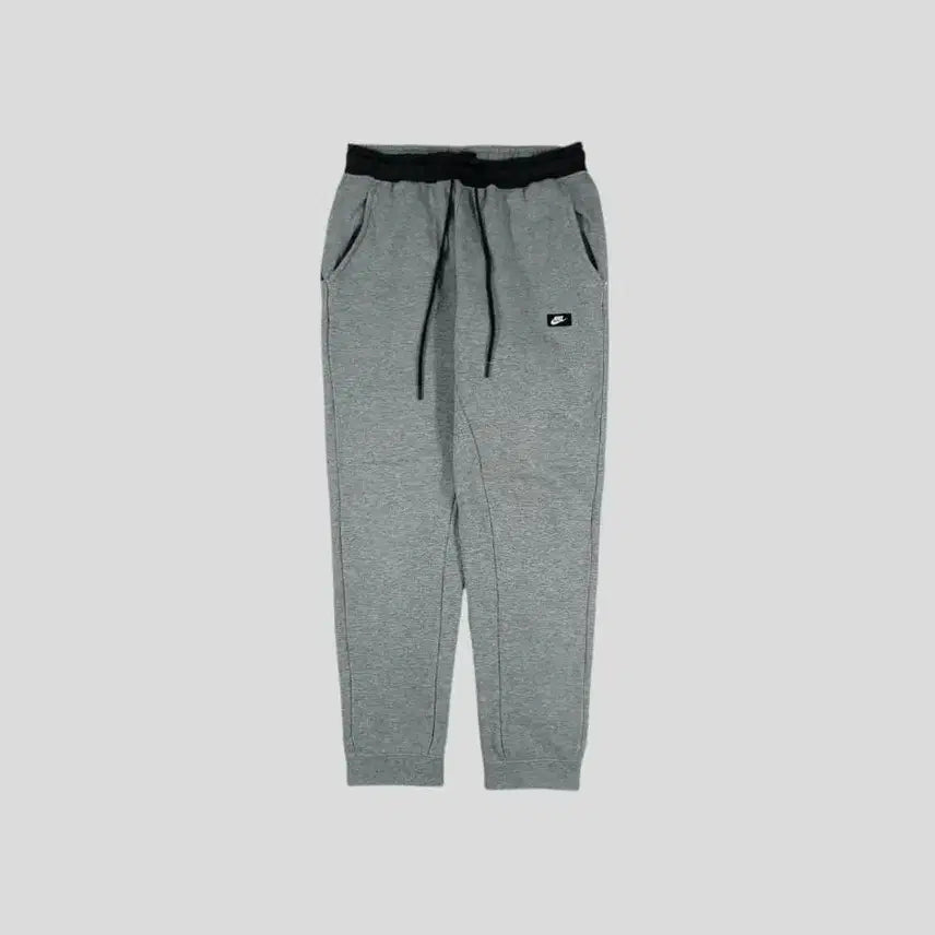[BUNJANG] Nike Grey Futura Box Logo Modern Jogger Fleece Sweatpants / 나이키 그레이 퓨추라 박스로고 모던 조거 기모 스웻팬츠 트레이닝복 28-32
