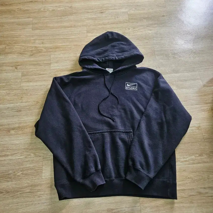 [BUNJANG] Nike x Stussy Collaboration Black Hoodie / 나이키 스투시 나투시 후드 블랙