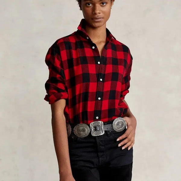 [BUNJANG] Polo Ralph Lauren Buffalo Plaid Twill Shirt / [정품] 폴로 랄프로렌 버팔로 플레이드 트윌 셔츠