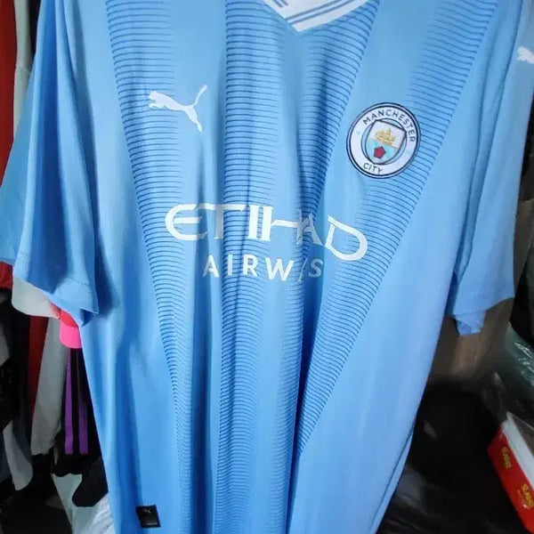 [BUNJANG] Manchester City 23-24 Authentic Jersey (No Name/Number) XL / 맨체스터 시티  23-24 유니폼 노마킹 XL(105사이즈) 판매