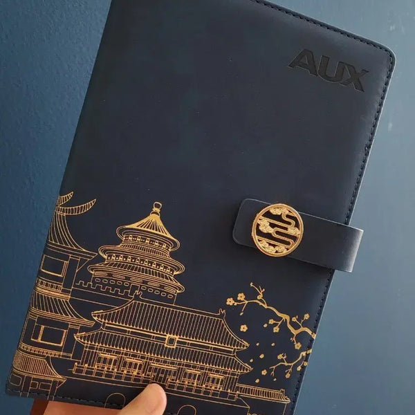 [BUNJANG] Navy Palace Pattern Diary / 다이어리