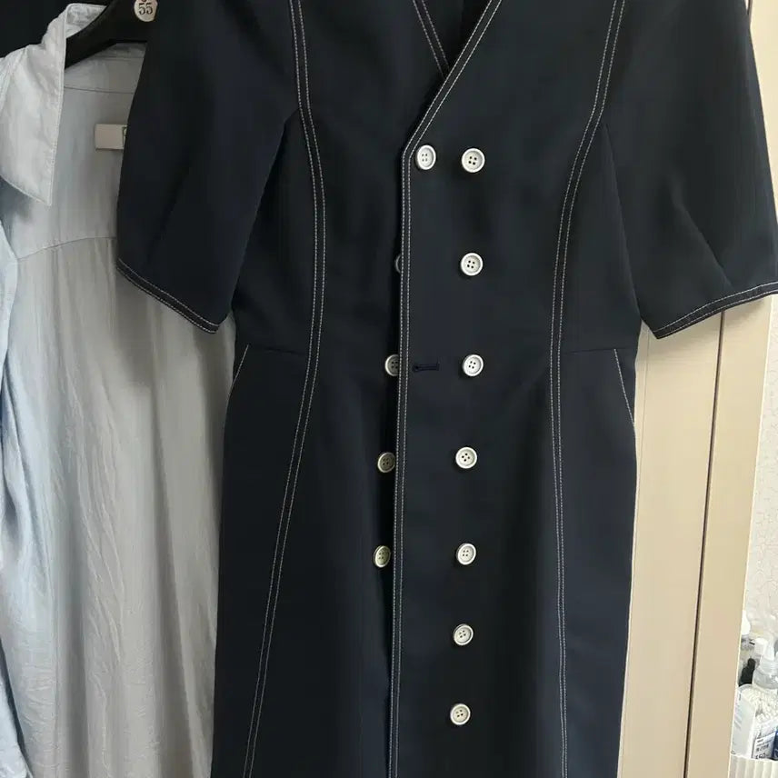 [BUNJANG] Jill Stuart Navy Mini Dress / 질스튜어트 네이비 미니 원피스