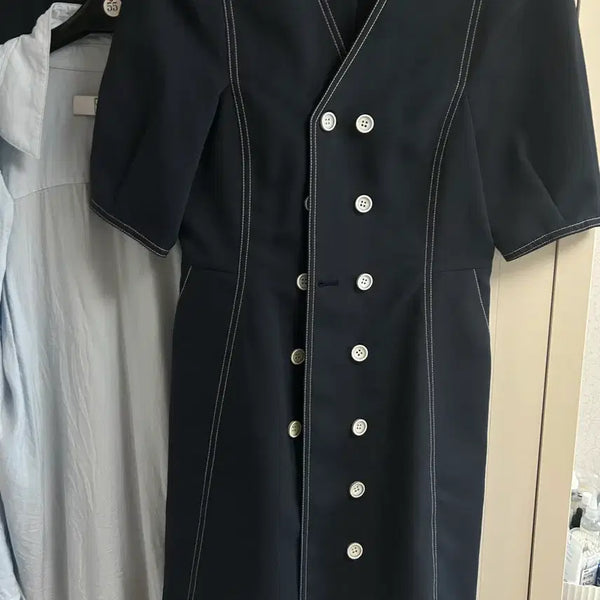 [BUNJANG] Jill Stuart Navy Mini Dress / 질스튜어트 네이비 미니 원피스