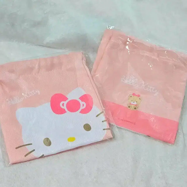 [BUNJANG] Hello Kitty Drawstring Pouch / 키티 파우치 복조리