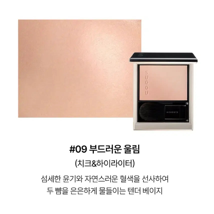 [BUNJANG] SUQQU Blurring Color Blush 09 Soft Resonance (Sealed New) / [09미개봉 새상품] 스쿠 블러링 컬러 블러쉬 블러셔 09 부드러운 울림