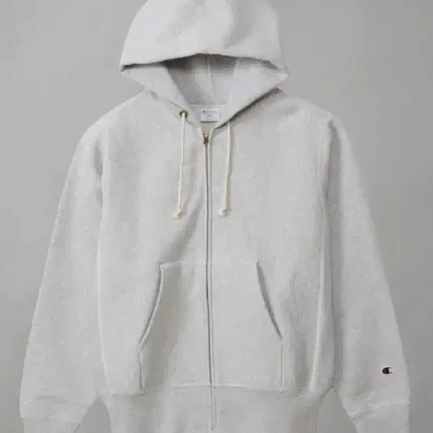 [BUNJANG] Champion Japan Blue Tag Reverse Weave Hoodie Zip-up Silver Grey L / (새상품,L)챔피온재팬 블루택 리버스위브 후드집업 실버그레이 L사이즈