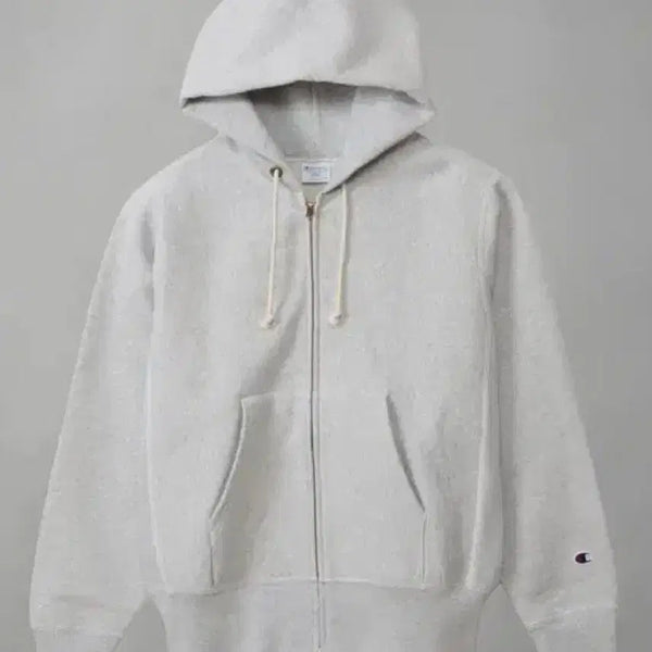 [BUNJANG] Champion Japan Blue Tag Reverse Weave Hoodie Zip-up Silver Grey L / (새상품,L)챔피온재팬 블루택 리버스위브 후드집업 실버그레이 L사이즈