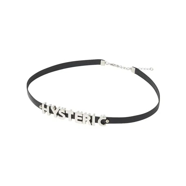 [BUNJANG] Hysteric Glamour Metal Symbol Logo Choker / 히스테릭글래머 메탈 심볼 로고 초커