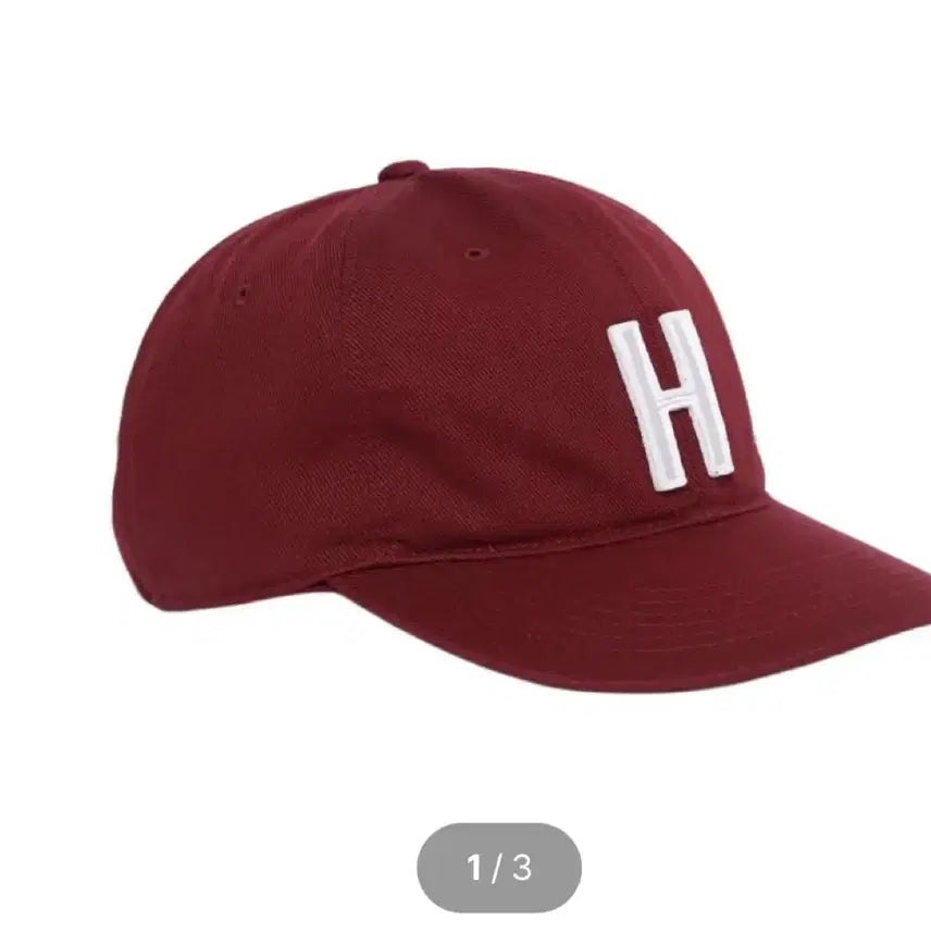 [BUNJANG] TEFSTORES Cap L Wine Color H Logo / 테프스토어즈 모자 볼캡 L 재팬