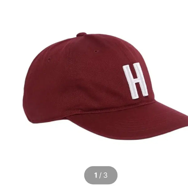 [BUNJANG] TEFSTORES Cap L Wine Color H Logo / 테프스토어즈 모자 볼캡 L 재팬