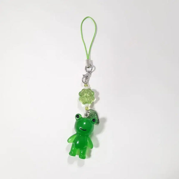 [BUNJANG] Handmade Lucky Frog Charm / 행운 개구리 키링