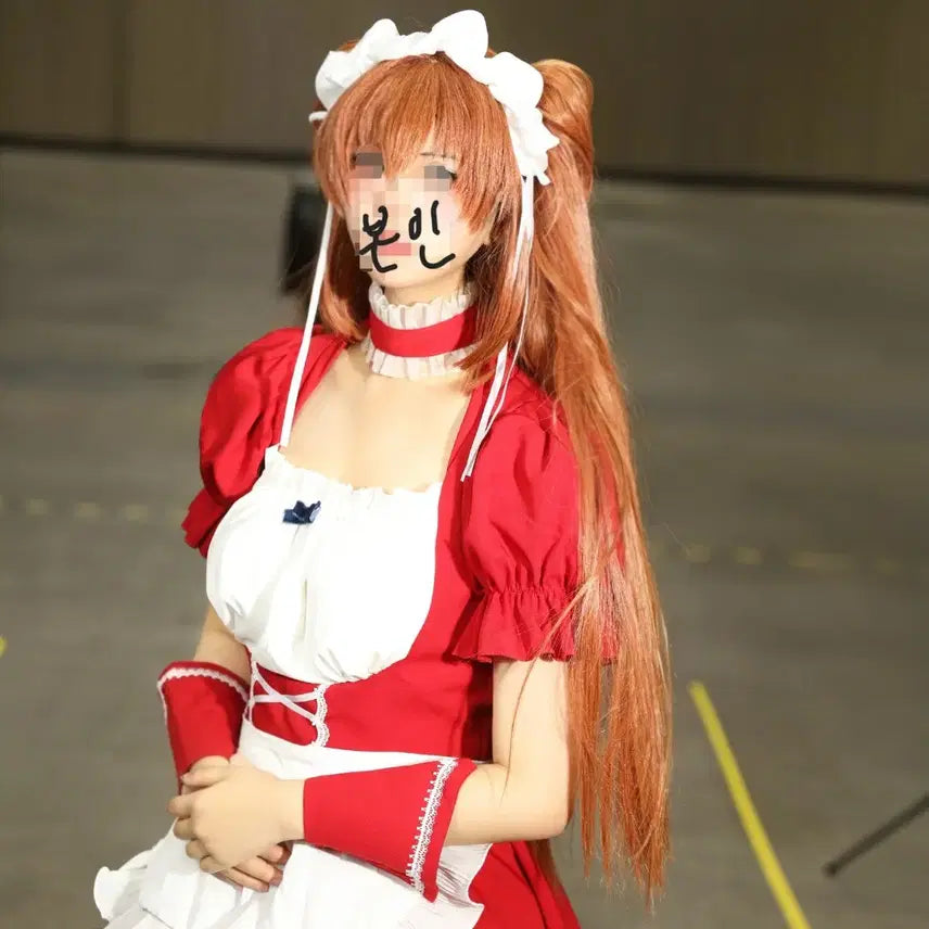 [BUNJANG] Asuka Maid Costume / 아스카 메이드복 코스튬 의상 판매합니다