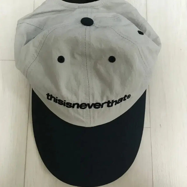 [BUNJANG] Thisisneverthat Nylon Ball Cap Grey/Navy / 디스이즈네버댓 볼캡 그레이/네이비 정가39천원