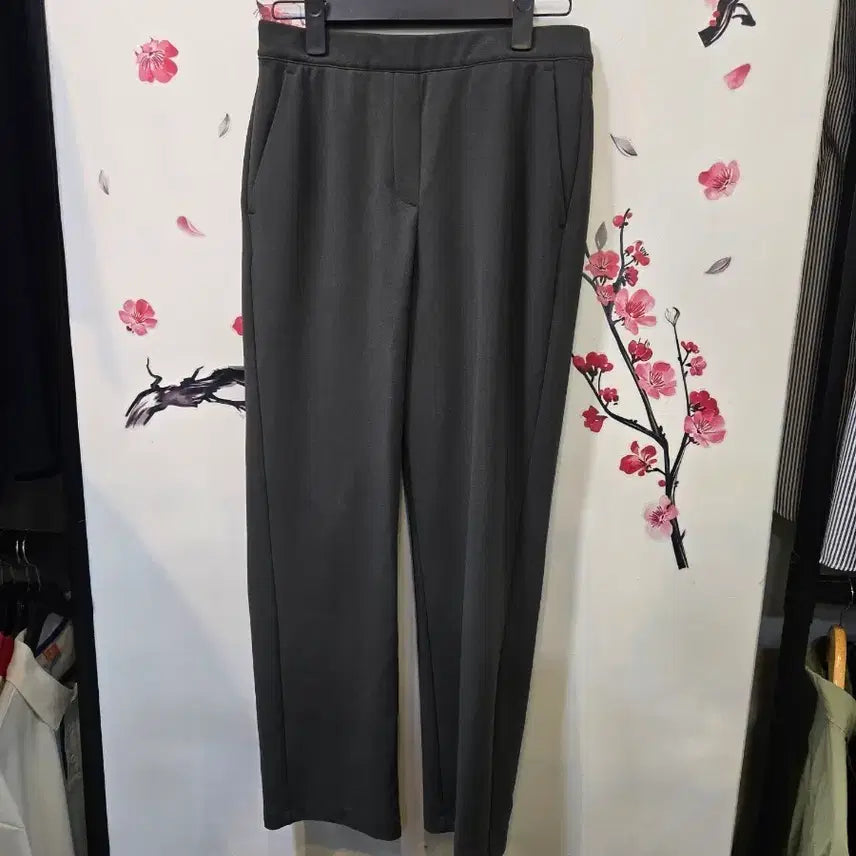 [BUNJANG] Xexymix Basic Wide Slacks M / 젝시믹스 기본 와이드 슬랙스 M