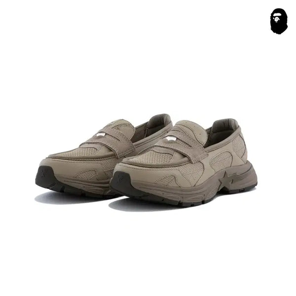 [BUNJANG] BAPE Shark Star Loafers Beige Leather / 베이프 샤크 스타 로퍼 #2
