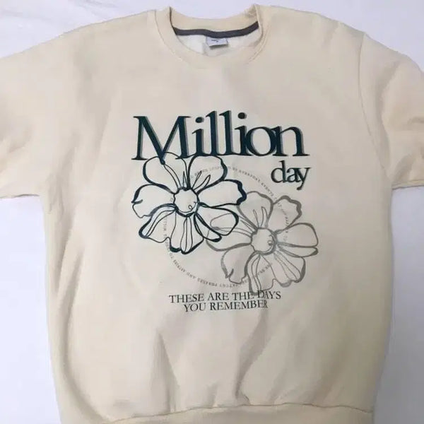 [BUNJANG] Million Sweatshirt / 밀리언 맨투맨