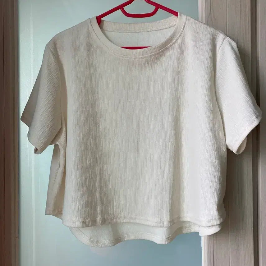 [BUNJANG] Unisex Pastel Yellow T-Shirt / 반팔티셔츠 새상품