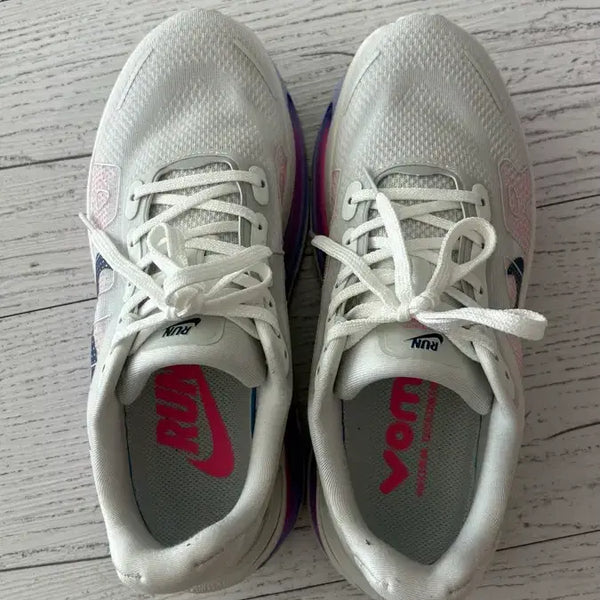 [BUNJANG] Nike White/Pink/Purple Accent Sneakers / 나이키 신발 싸게 팝니다